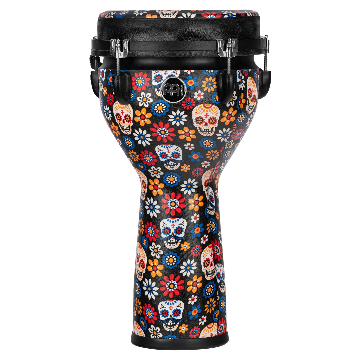 MEINL Percussion Jumbo Djembe Synthetic Head 10" - Day Of The Dead