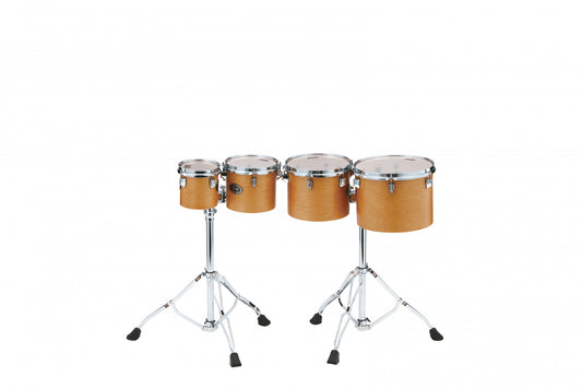 TAMA High-Pitched Concert Tom Set 4 pcs. - Vintage Antique Maple/Chrome HW