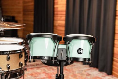 MEINL Percussion Journey Series Bongo 6 1/2" Macho & 7 1/2" Hembra - Seafoam Green