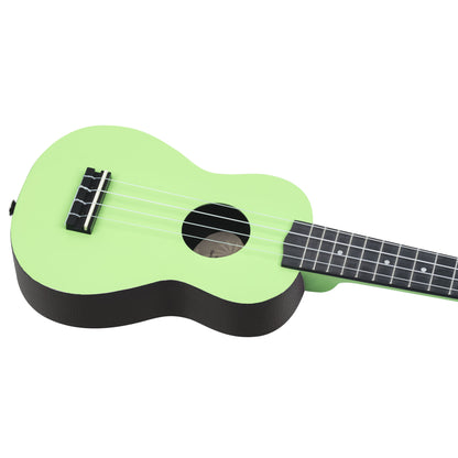 KEIKI K2 Serie Sopran Ukulele Set - Agathis / ABS Tomatillo
