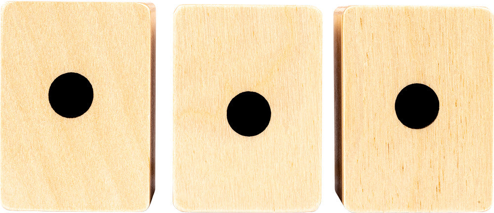 MEINL Percussion Mini Cajon Shaker Set - Bubinga/Natural/Zebrano
