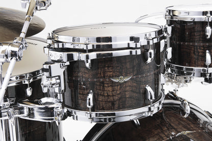 TAMA STAR Maple Rack Tom 10" x 7" - Gloss Natural Curly Maple/Chrom HW/mit Inlay (outside)