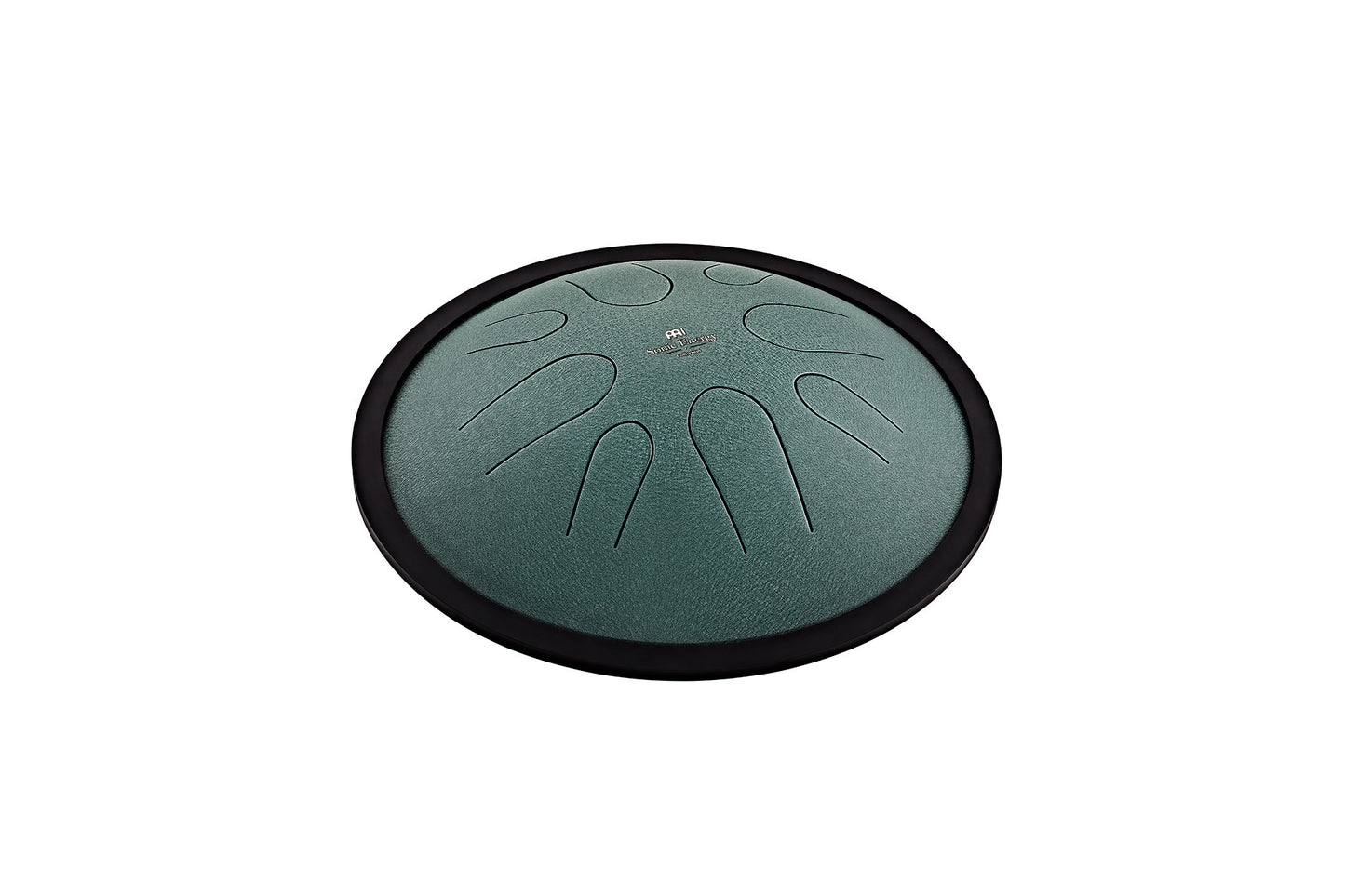 MEINL Sonic Energy 10" Compact Steel Tongue Drum, H Moll, 8 Töne, 432 Hz, Dunkelgrün