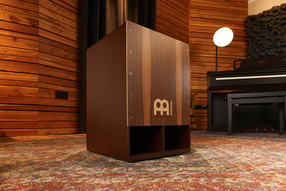MEINL Percussion Bass Series Subwoofer Cajon - Walnut