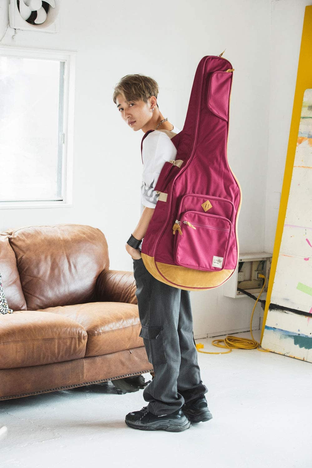 IBANEZ POWERPAD® Designer Collection Gigbag für Akustikgitarre - Wine Red
