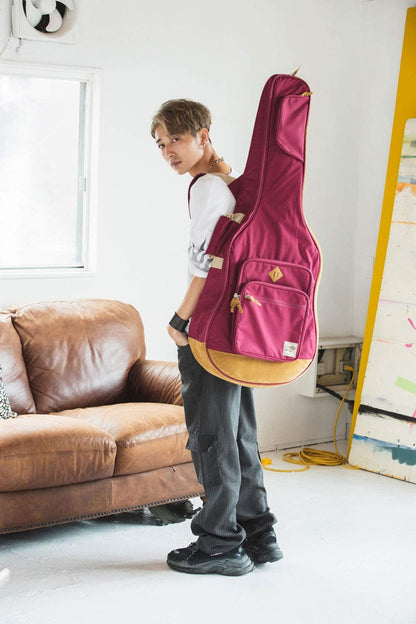 IBANEZ POWERPAD® Designer Collection Gigbag für Akustikgitarre - Wine Red