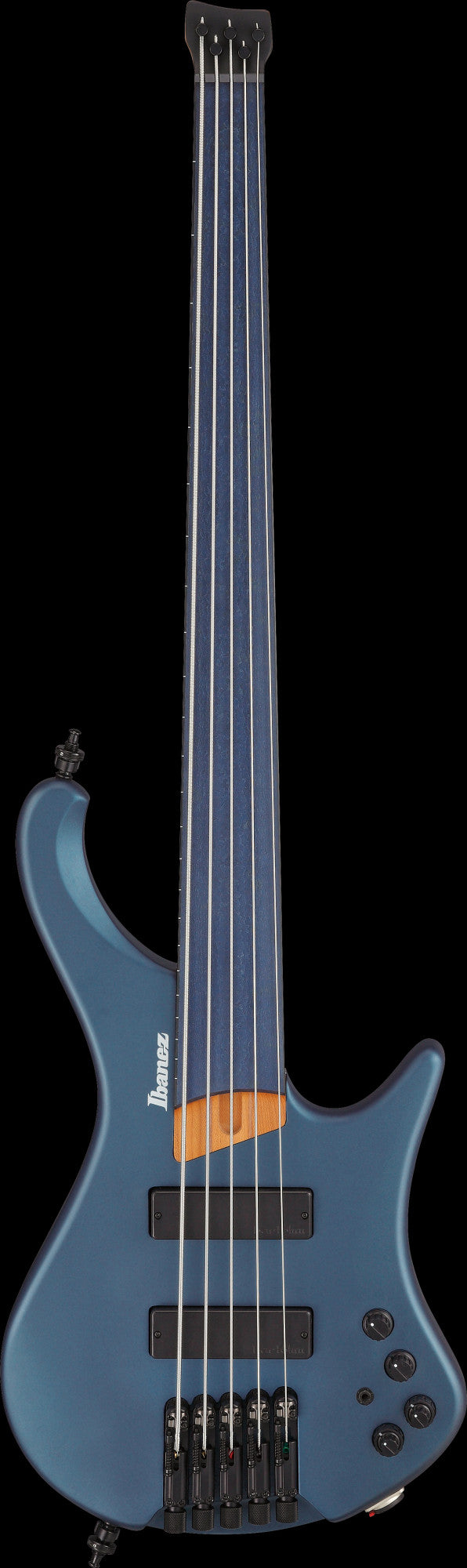 IBANEZ Bass Workshop EHB E-Bass 5-String Fretless - Arctic Ocean Matte