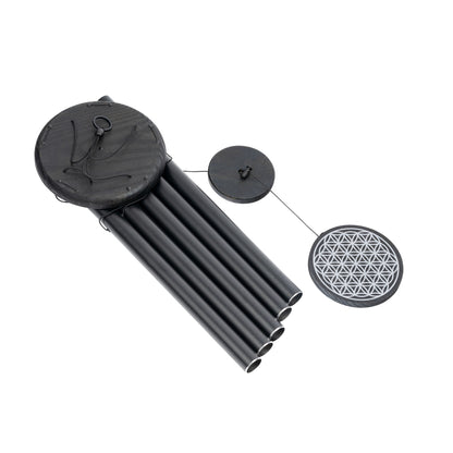 MEINL Sonic Energy Flower of Life Meditation Chime 36"/90 cm - 432 Hz - Black