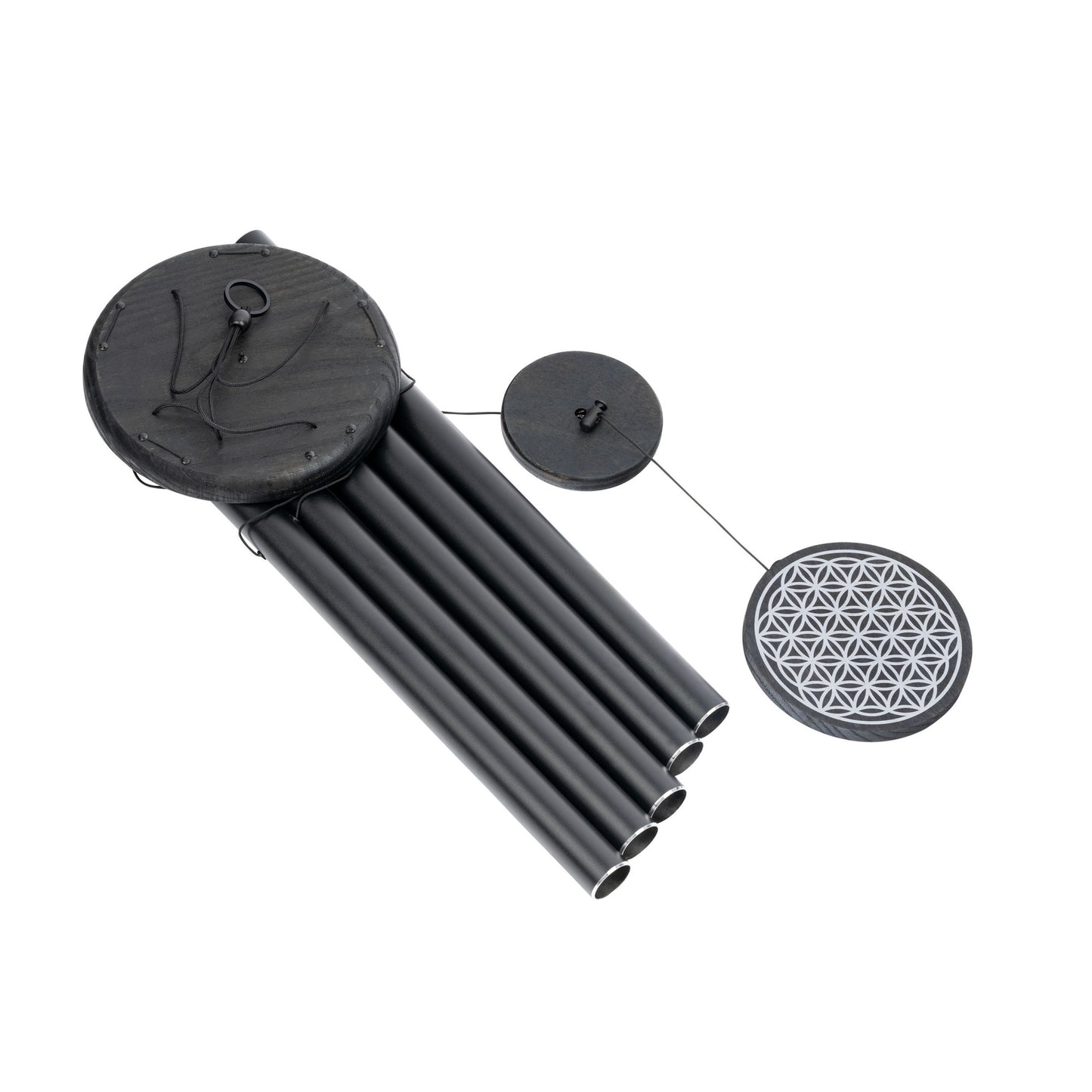 MEINL Sonic Energy Flower of Life Meditation Chime 36"/90 cm - 432 Hz - Black