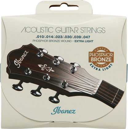 IBANEZ Saiten Set für 6 String Akustikgitarre - Extra Light