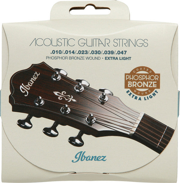 IBANEZ Saiten Set für 6 String Akustikgitarre - Extra Light