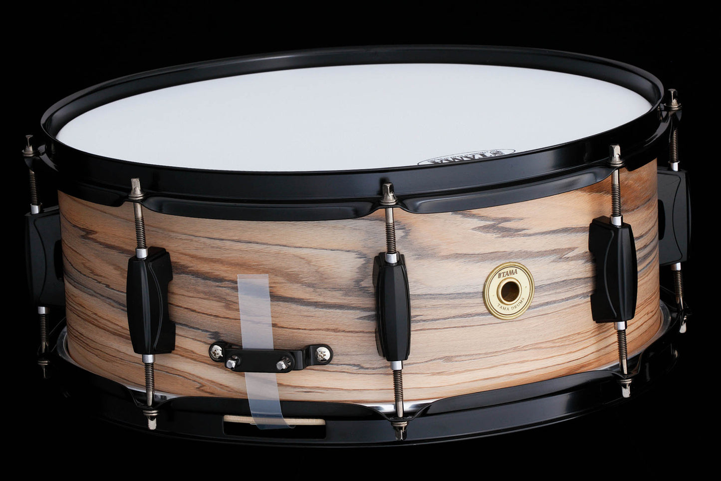 TAMA Woodworks Snaredrum 14" x 5,5" - Natural Zebrawood Wrap