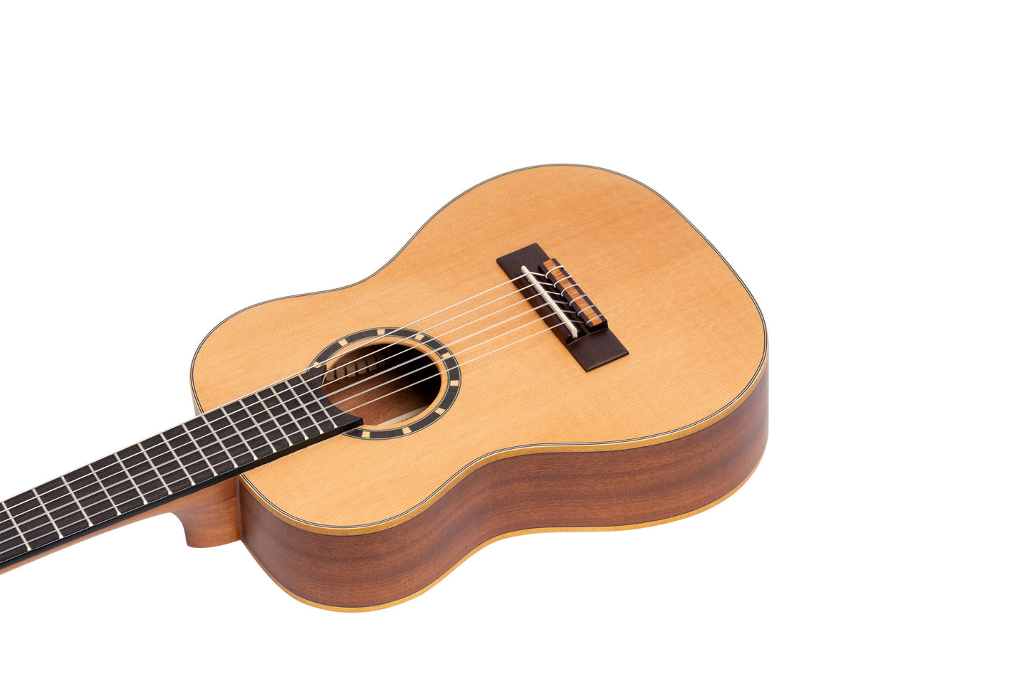 ORTEGA Family Series 1/4 Konzertgitarre 6 String Lefty - Zeder / Mahagoni Natur + Bag