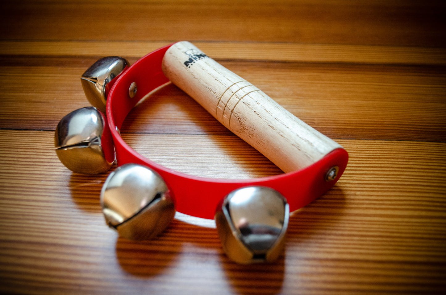 NINO Percussion Sleigh Bell - Rot