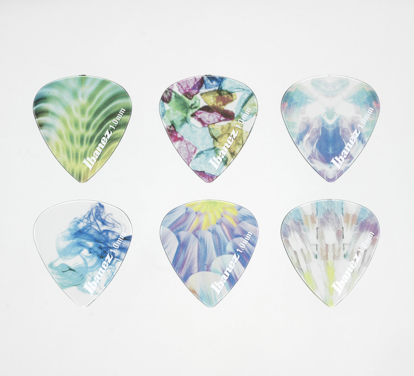 IBANEZ KALEIDO Series Picks - Copolyester Heavy/ 6er Pack