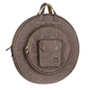 MEINL Cymbals Vintage Hyde Cymbal Bag 22" - Dark Brown