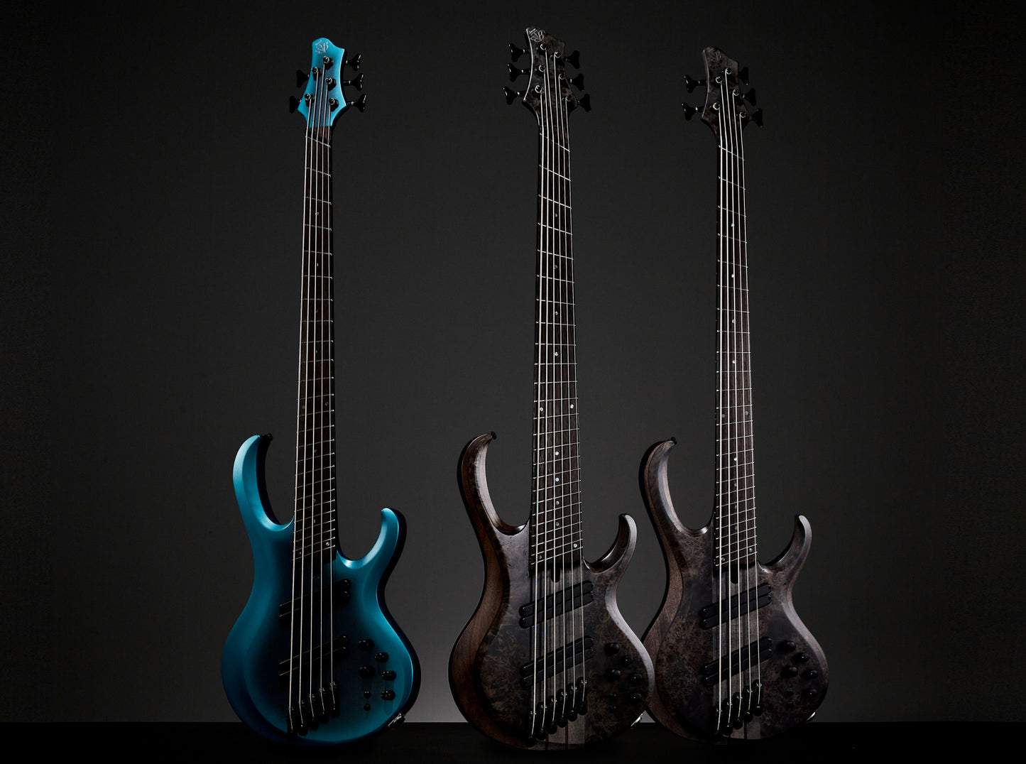 IBANEZ Bass Workshop BTB Electric Bass 5-String Multi Scale - Transparent Gray Flat + Case