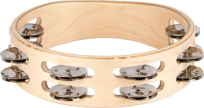 NINO Percussion Tamburin zweireihig - 8”