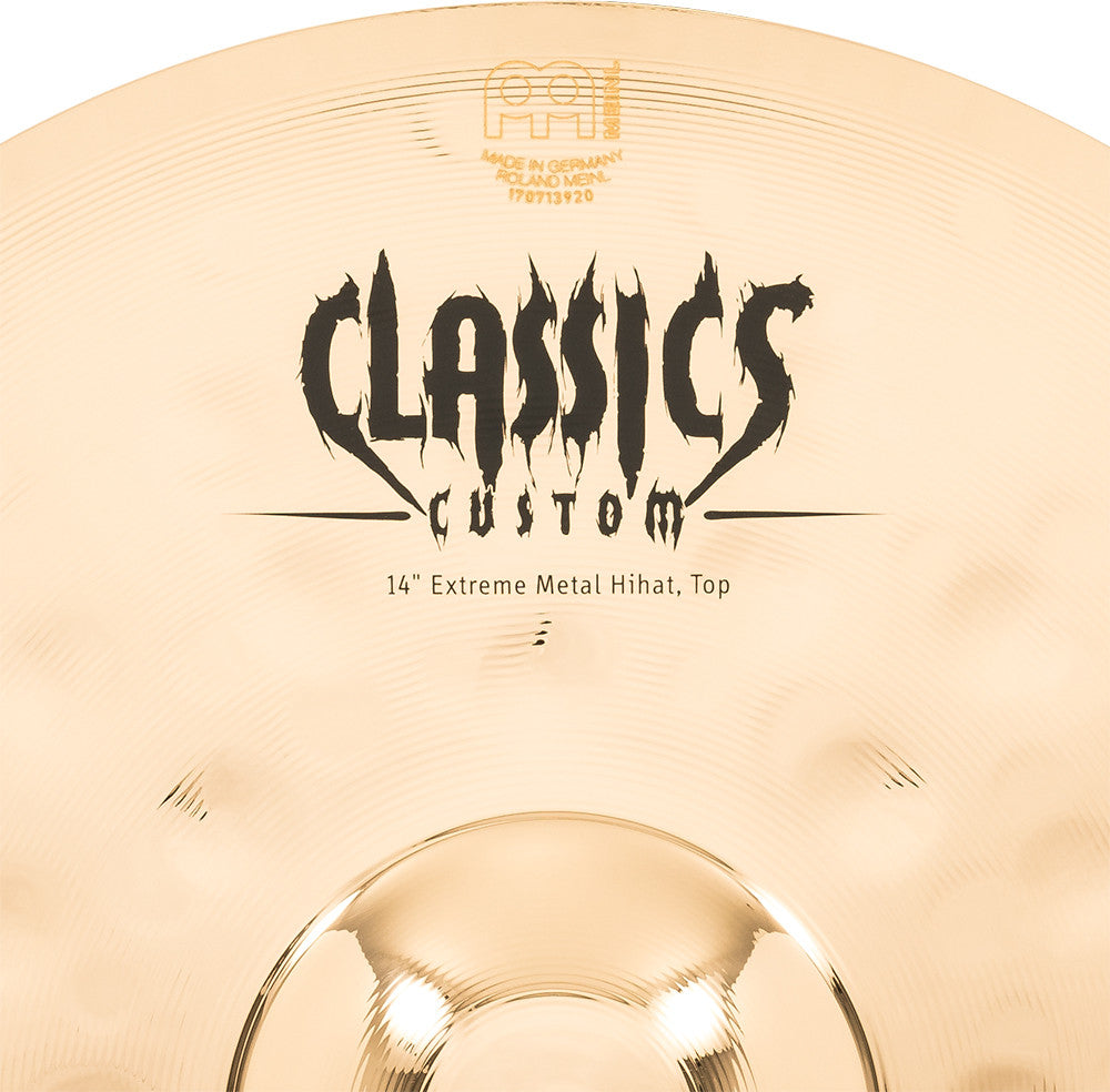MEINL Cymbals Classics Custom Extreme Metal Hihat - 14"