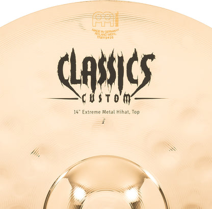 MEINL Cymbals Classics Custom Extreme Metal Hihat - 14"