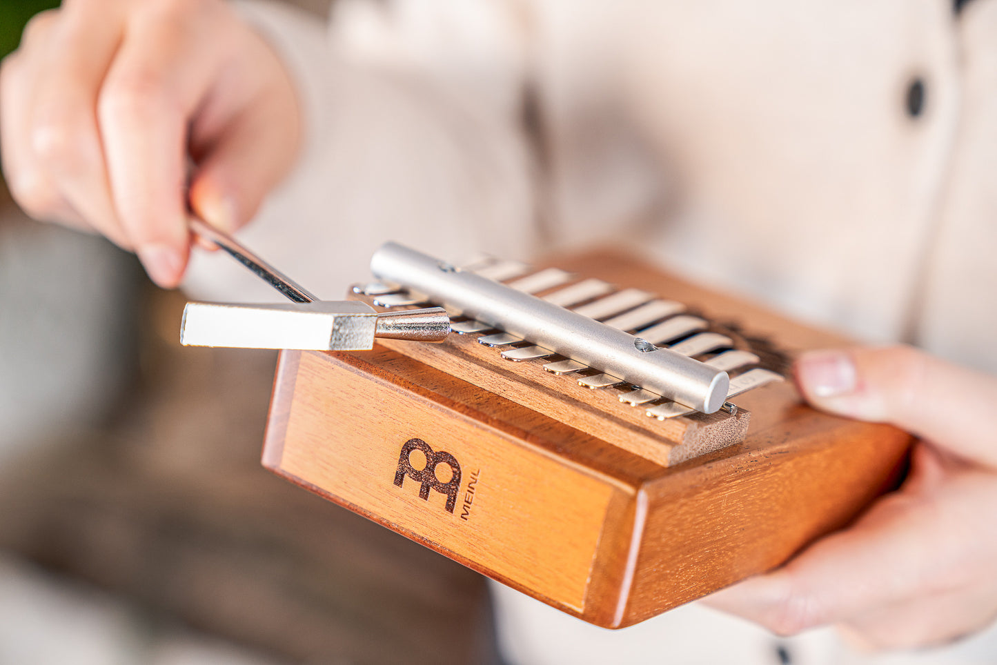 Meinl Sonic Energy Soundhole Kalimba - 10 Töne / Mahagoni