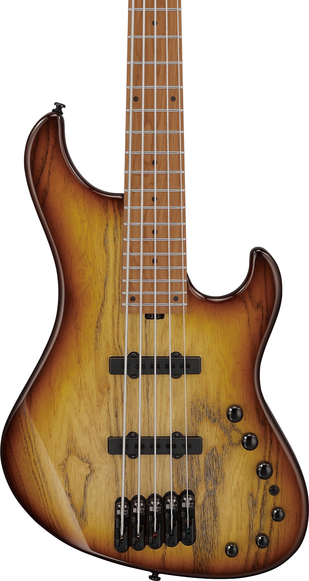 IBANEZ MODE E-Bass 5-String - Natural Stained Amber Burst + Gigbag