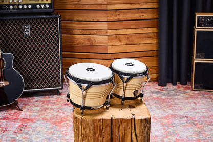 MEINL Percussion Artist Series Luis Conte Bongo 6 3/4" Macho & 8" Hembra - Natural