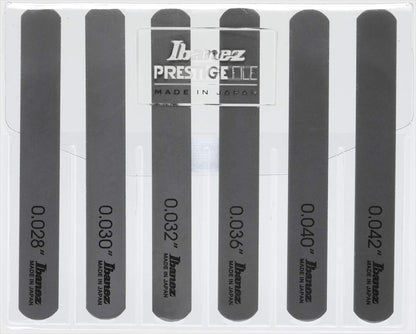 IBANEZ Prestige Sattelfeilenset für Classic Gitarre - ((.028/.030/.032/.036/.040/.042)