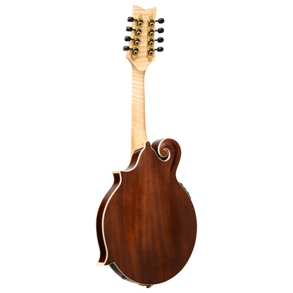 ORTEGA Americana Series F-Style Mandolin + Croco Leather Case