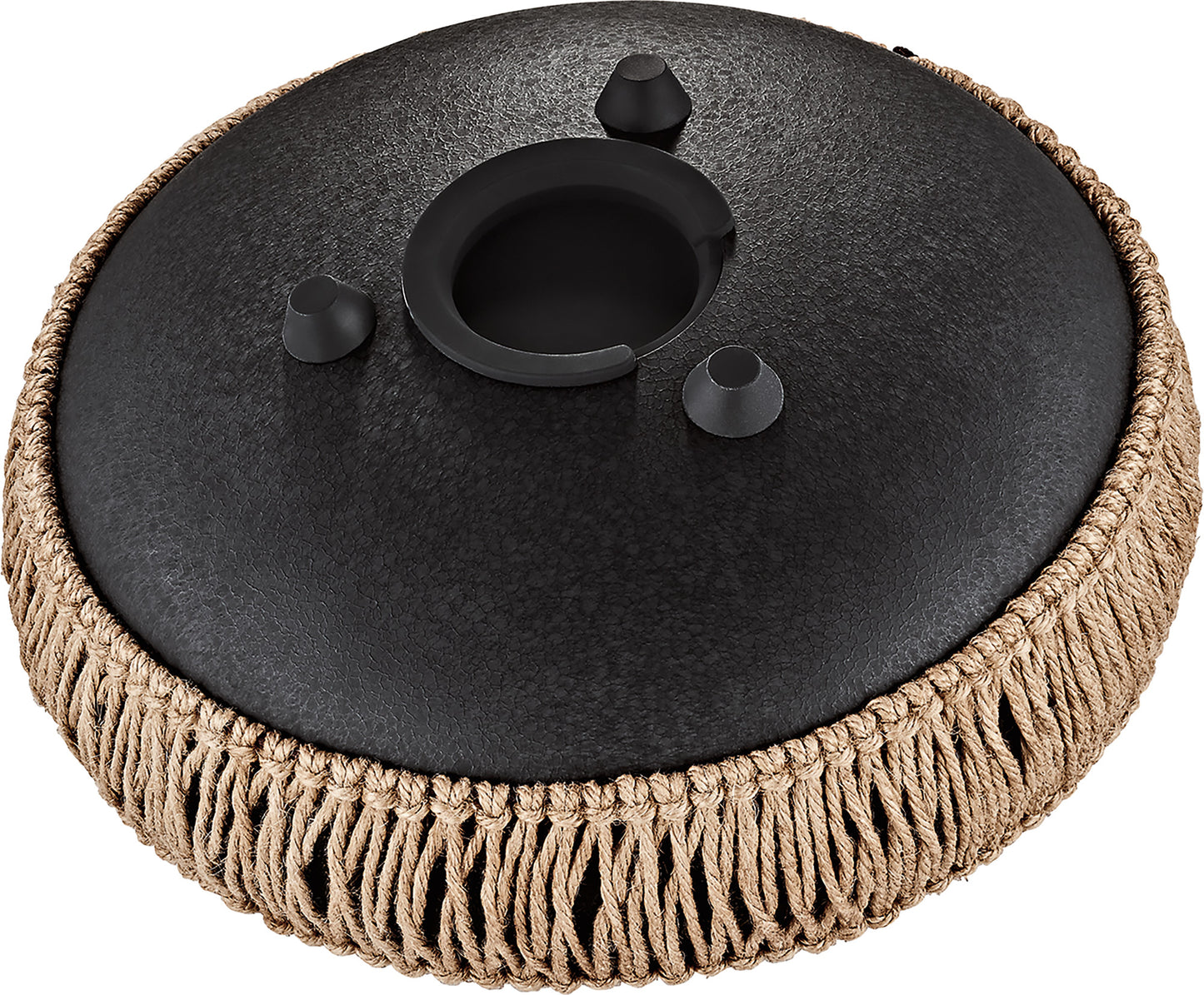 Meinl Sonic Energy Medium Octave Steel Tongue Drum 10“ - H Moll/8 Töne/432 Hz - Schwarz