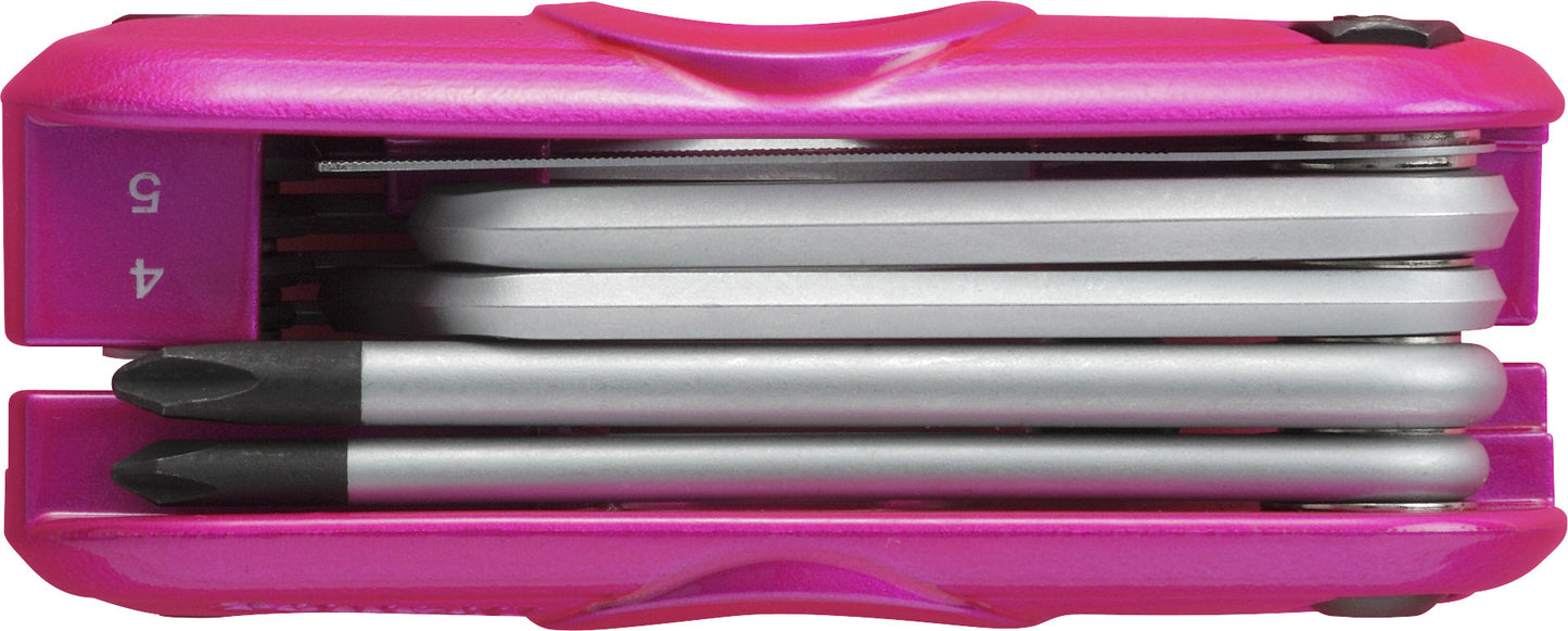 IBANEZ Multi-Tool - 11 Werkzeuge in Einem - Metallic Pink - Limited Edition