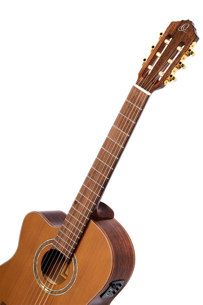 ORTEGA Performer Series 4/4 Konzertgitarre 6-String Lefty - Natural + Gigbag