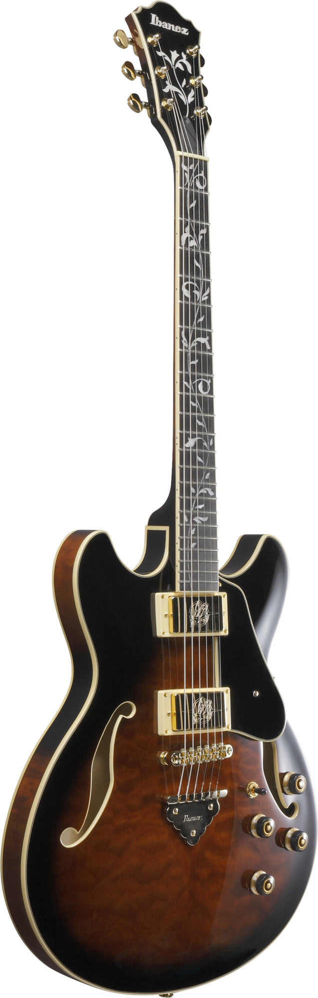 IBANEZ Artcore Expressionist AS Hollowbody Gitarre 6-String - Dark Brown Sunburst