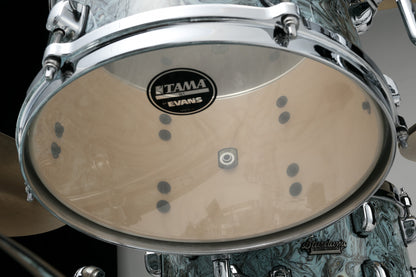 TAMA Starclassic Maple Duracover Wrap Shell Kit 4 teilig - Sky Blue Swirl/Chrom HW