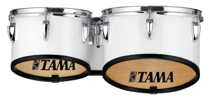 TAMA Starlight Marching Trio Tenor Drums 8" / 10" / 12" - Sugar White/Chrom HW