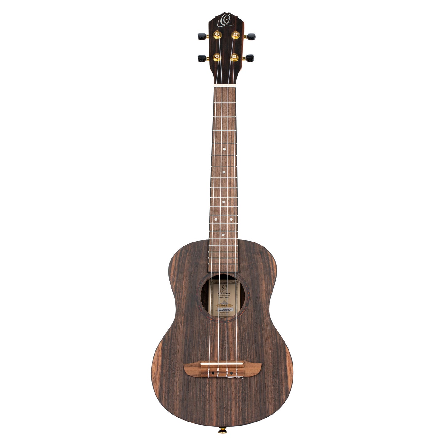 ORTEGA Timber Serie Tenor Ukulele 4 String - Ebony Natural + Bag