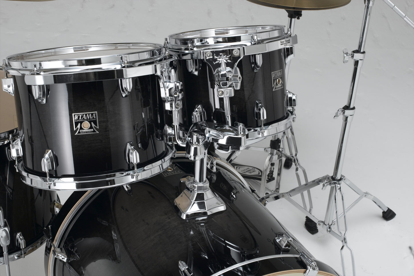 TAMA Superstar Classic Shell Kit 5 teilig - Transparent Black Burst/Chrom HW