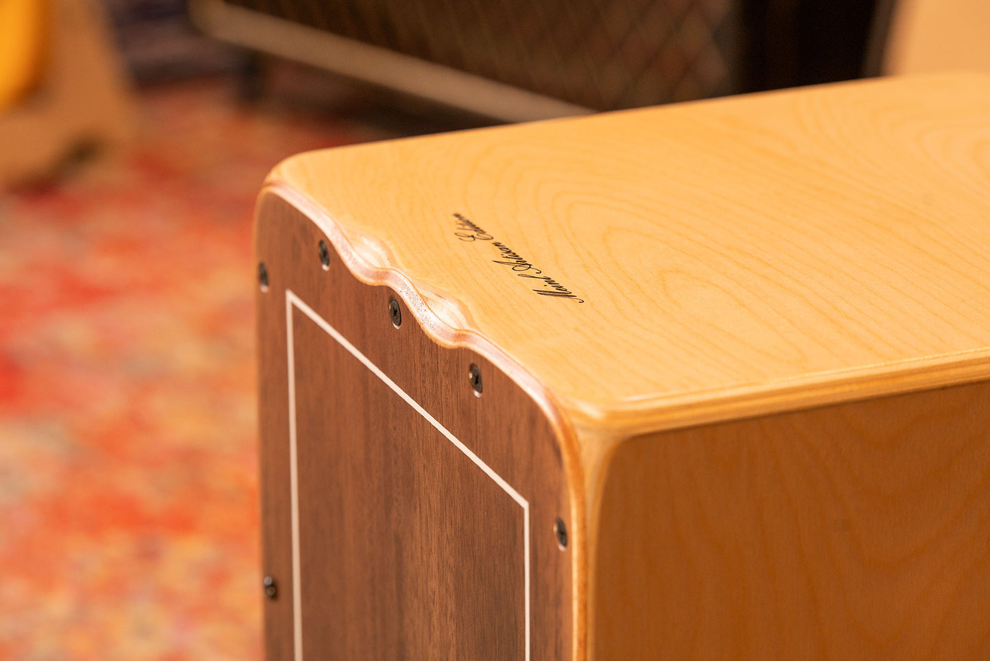 MEINL Percussion Artisan Edition Series String Cajon Minera Line - Brown Eucalyptus