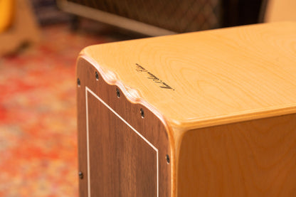 MEINL Percussion Artisan Edition Series String Cajon Minera Line - Brown Eucalyptus