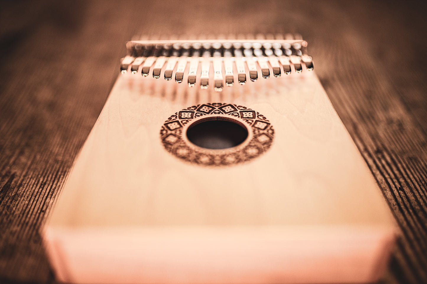 Meinl Sonic Energy Sound Hole Kalimba, 17 Töne, Ahorn