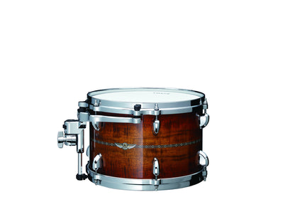 TAMA STAR Bubinga Rack Tom 8" x 6" Sunset Australian Acacia Burst/Chrom HW/mit Inlay (Outside)