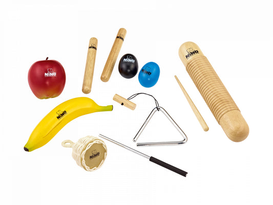 NINO Percussion Rhythmussortiment - 7 teilig
