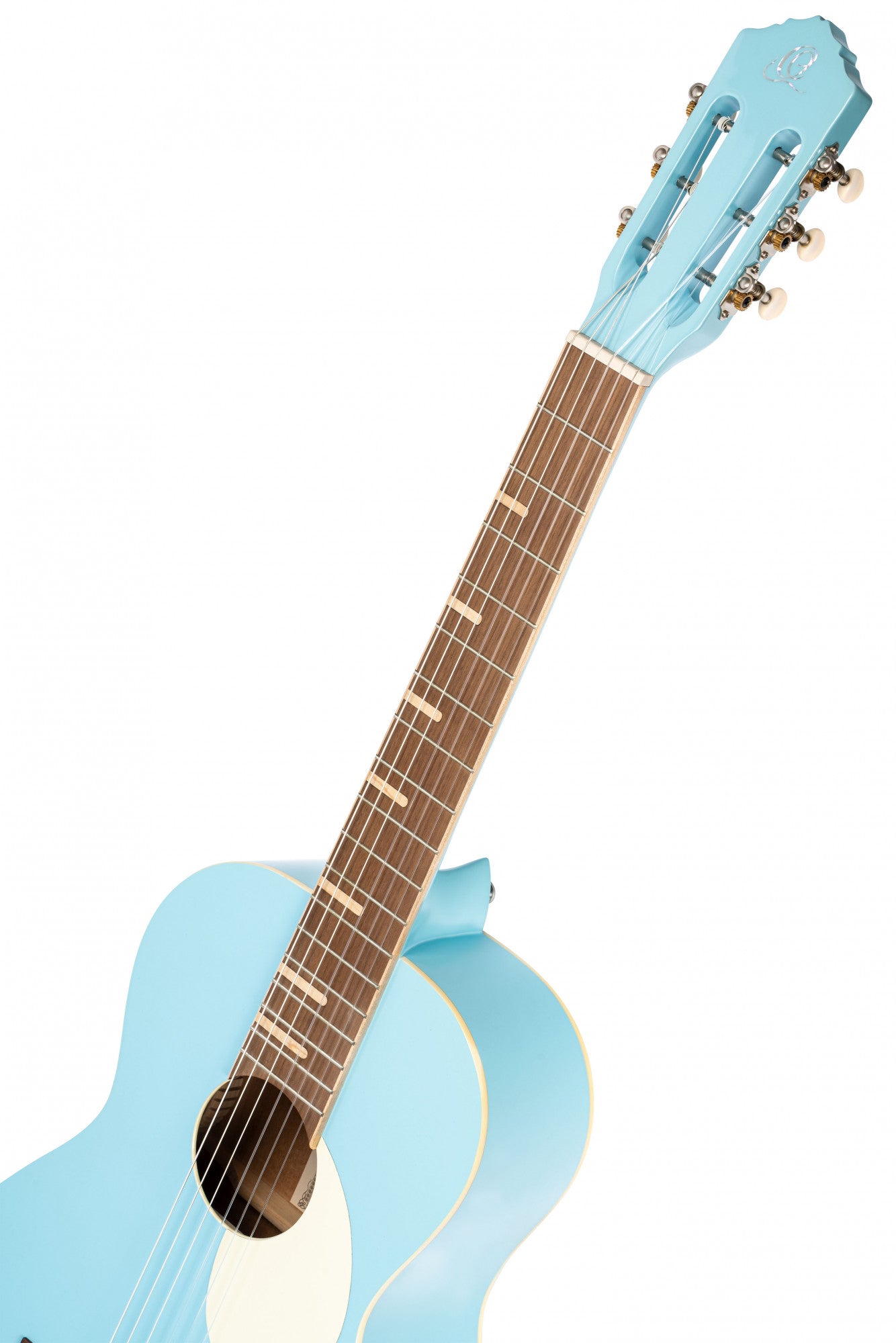 ORTEGA Gaucho Series 4/4 Nylon String Guitar 6-String - Sky Blue + Gig Bag