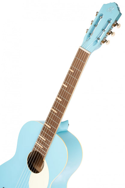 ORTEGA Gaucho Series 4/4 Nylon String Guitar 6-String - Sky Blue + Gig Bag