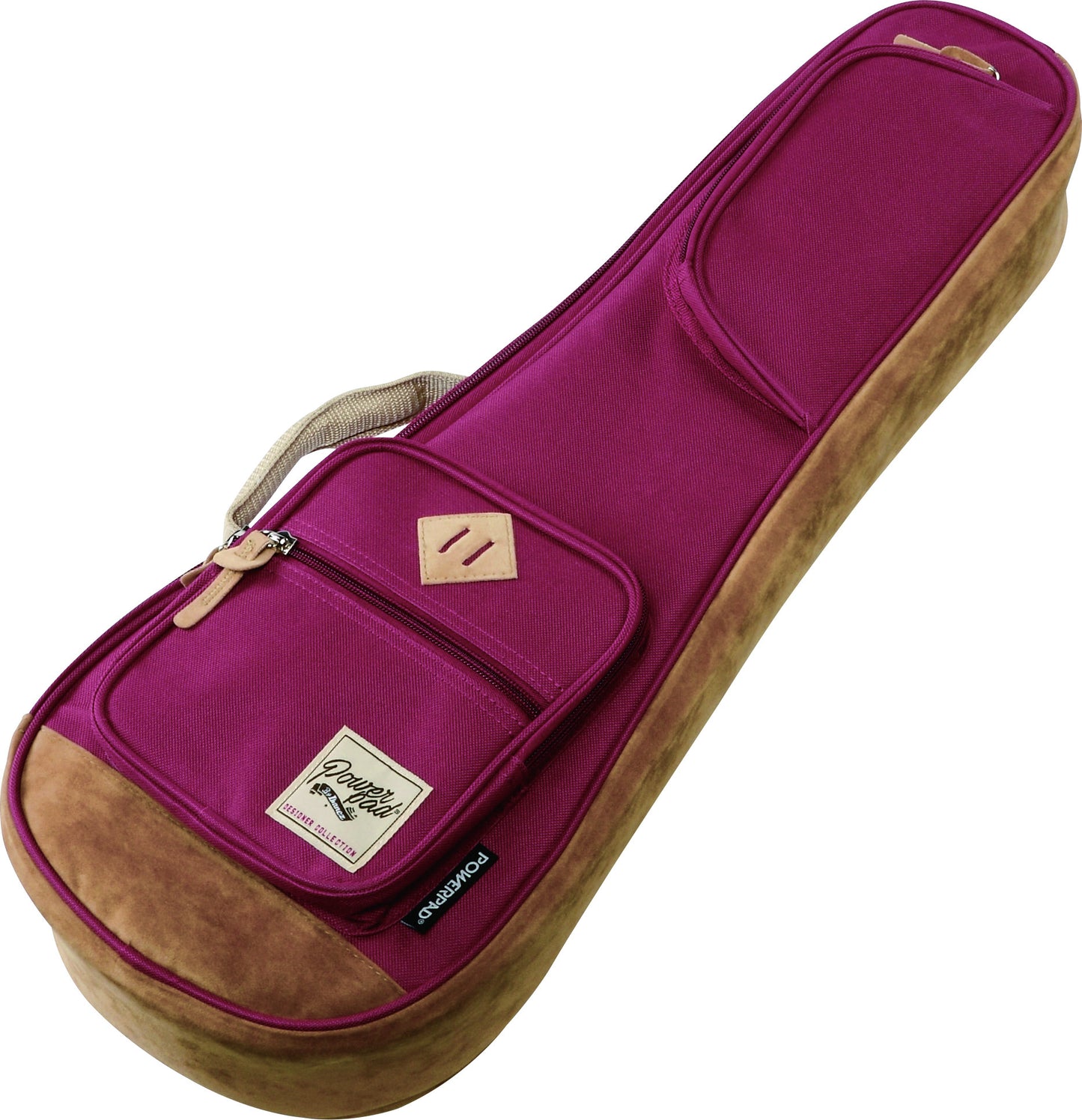 IBANEZ POWERPAD® Designer Collection Gig Bag for Concert Style Ukulele - Wine Red