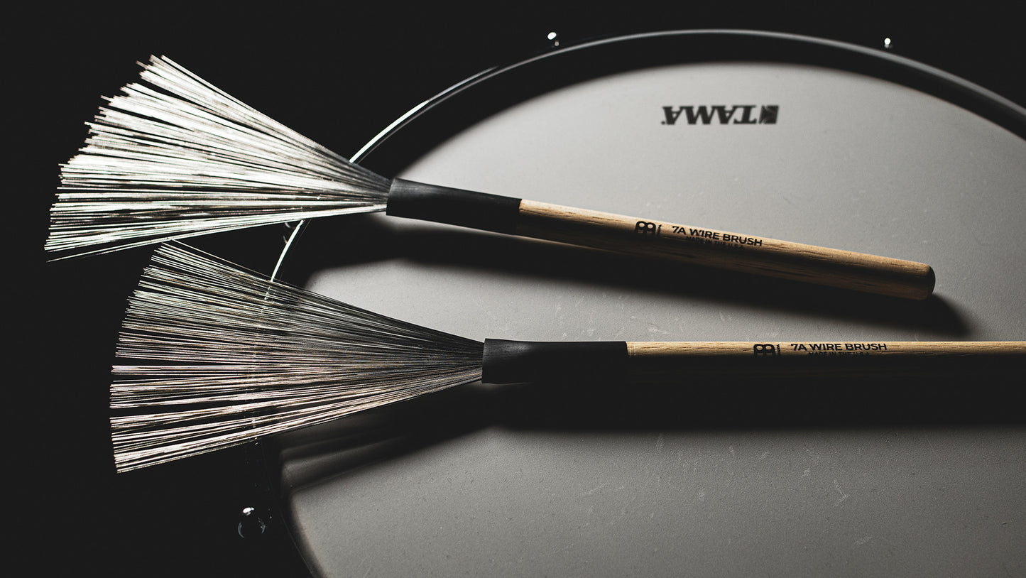 MEINL Stick & Brush - 7A Fixed Wire Brush