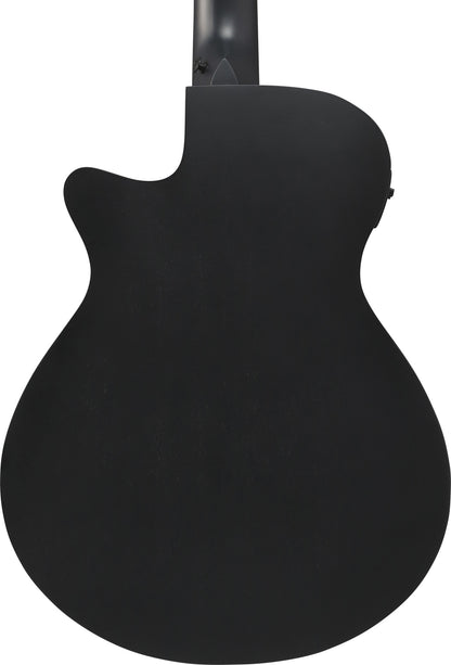 IBANEZ AEG Acoustic Guitar 7-String - Black Out