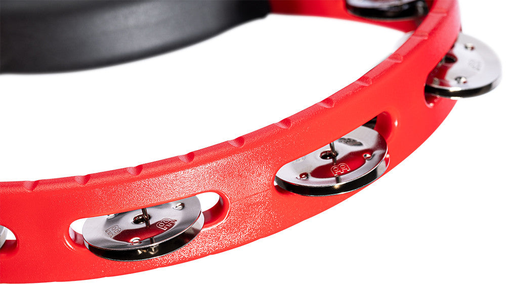 MEINL Percussion Headliner® Series Molded ABS Tambourine - rot