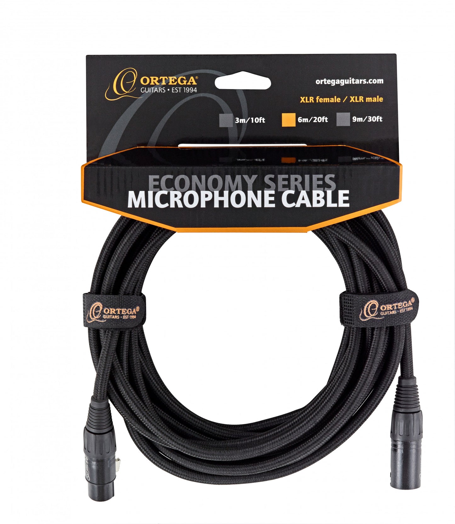 ORTEGA Economy Series XLR Male/XLR Female Mikrofonkabel