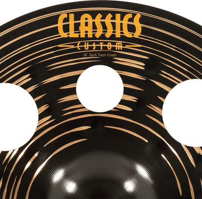MEINL Cymbals Classics Custom Dark Trash Crash - 16"